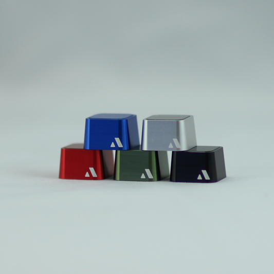 MONARCH Sapphire & Aluminum Keycap Set – Full Color Collection