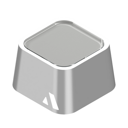 MONARCH Sapphire & Aluminum Keycap – Argento Silver