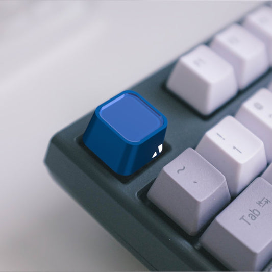 MONARCH Sapphire & Aluminum Keycap – Azure Blue