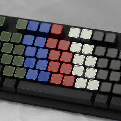 MONARCH Sapphire & Aluminum Keycap – Rosso Red