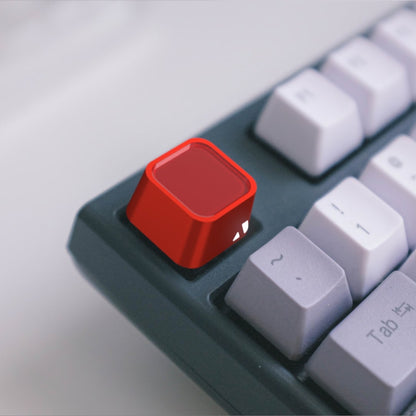 MONARCH Sapphire & Aluminum Keycap – Rosso Red
