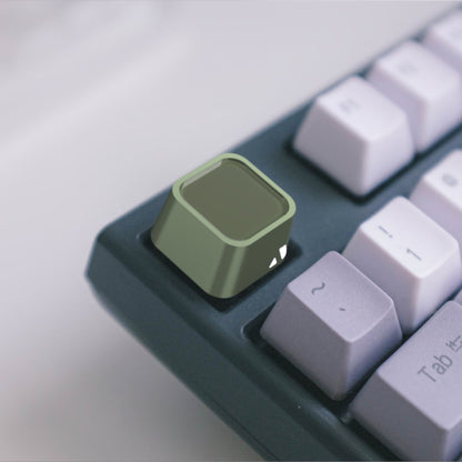 MONARCH Sapphire & Aluminum Keycap – Viridis Green