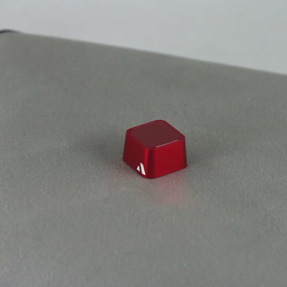 MONARCH Sapphire & Aluminum Keycap – Rosso Red