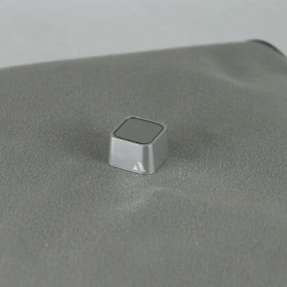 MONARCH Sapphire & Aluminum Keycap – Argento Silver